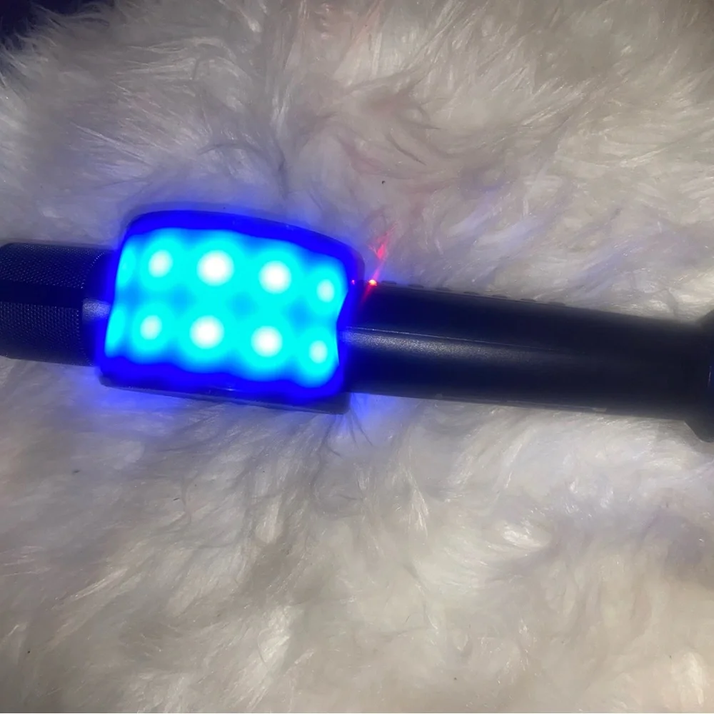 Party Machine Bluetooth Karaoke Microphone - Black